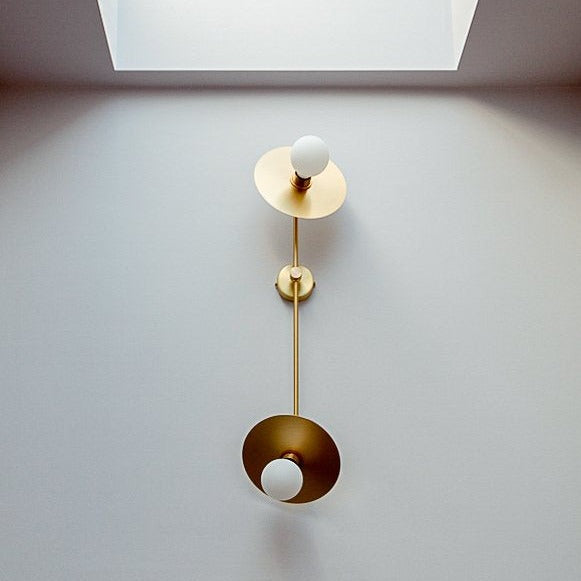 "Radial" Adjustable Double Arm Wall Light