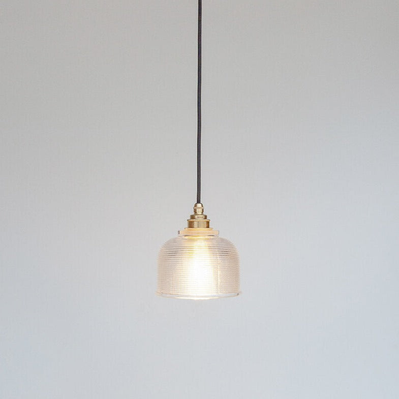 Prismatic Glass Pendant Light