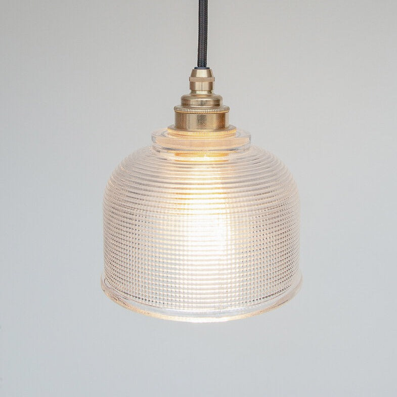 Prismatic Glass Pendant Light