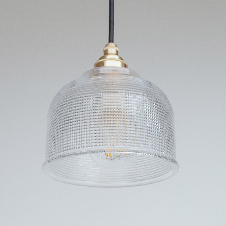 Prismatic Glass Pendant Light