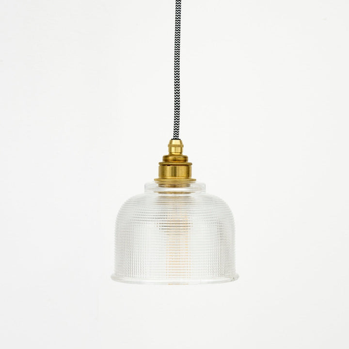 Prismatic Glass Pendant Light