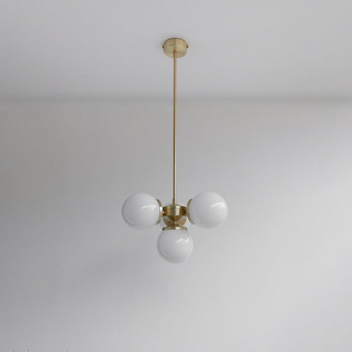 "Lir" Opal Glass Globe Pendant Light