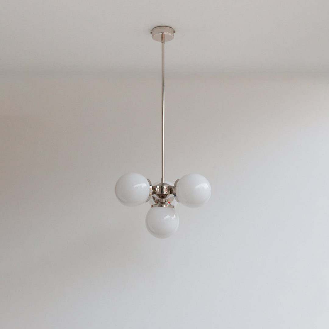 "Lir" Opal Glass Globe Pendant Light