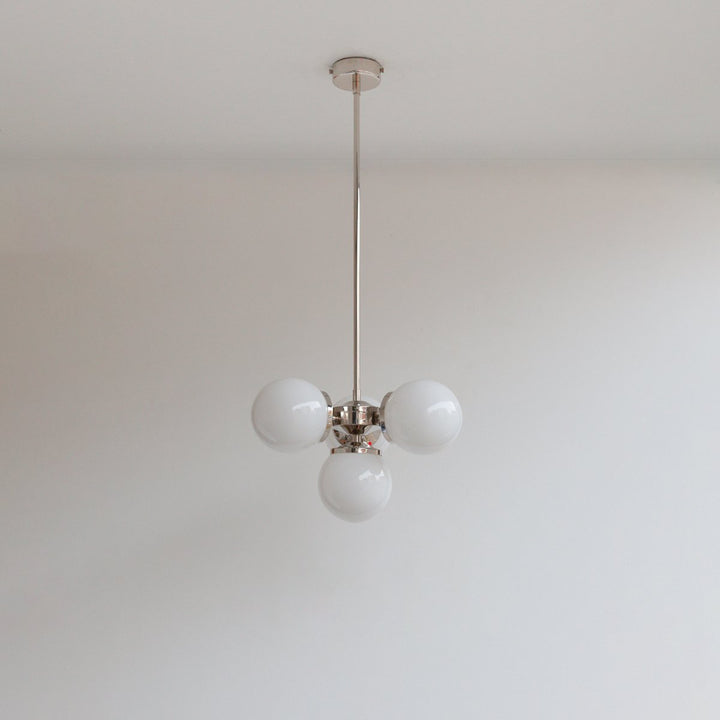 "Lir" Opal Glass Globe Pendant Light