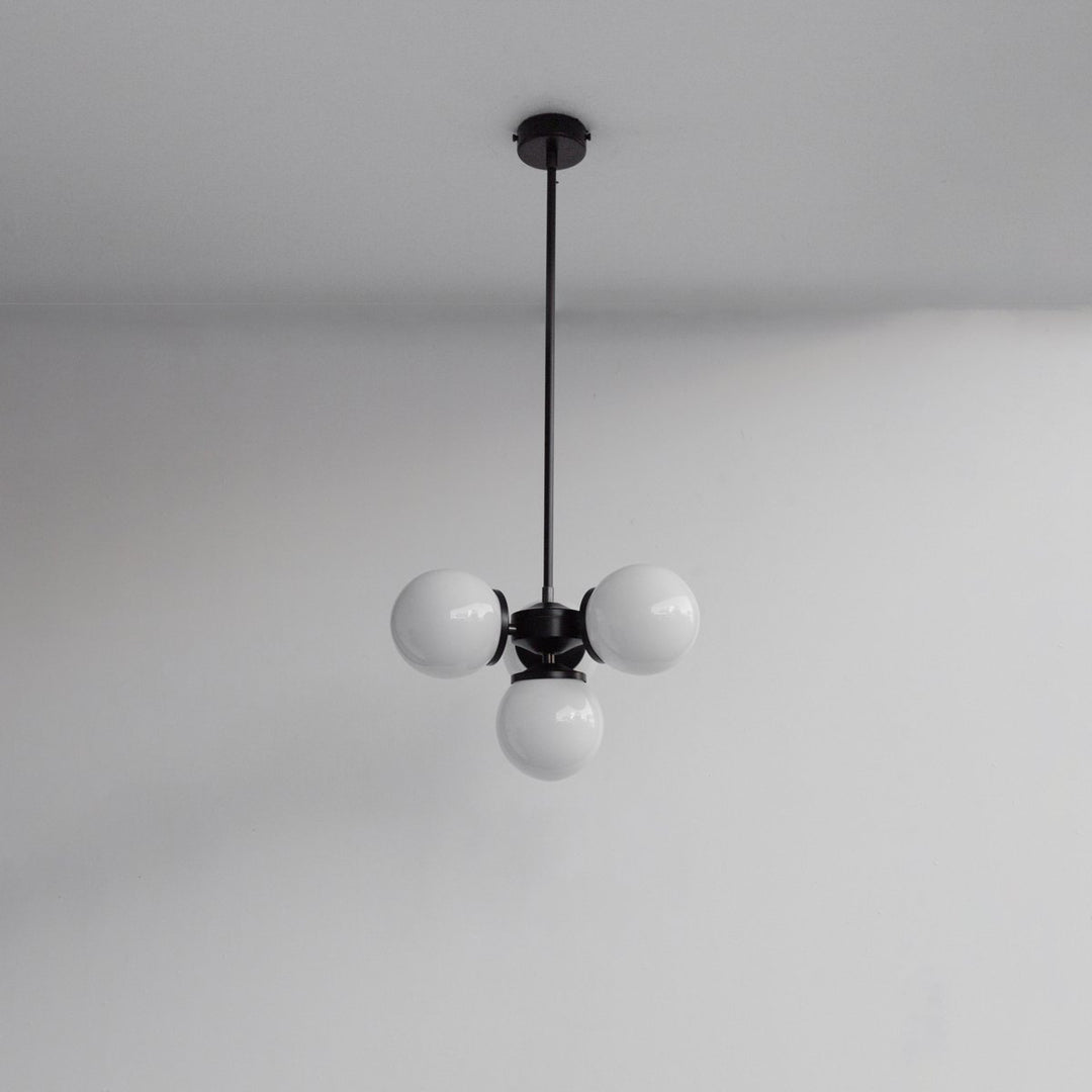 "Lir" Opal Glass Globe Pendant Light