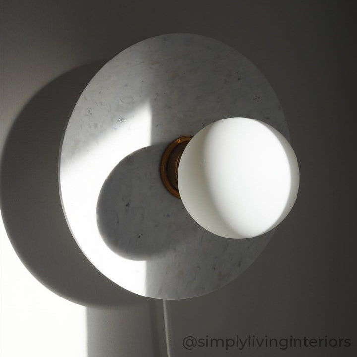 "Arc" Wall Light - Matte Plastic