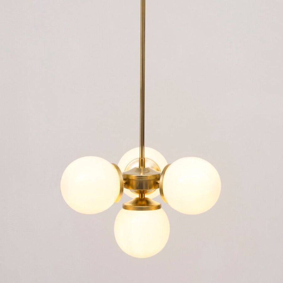 "Lir" Opal Glass Globe Pendant Light