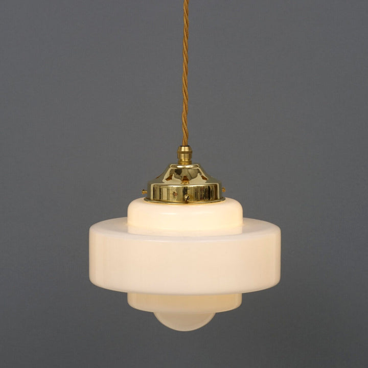 "Atlas" Opal Glass Pendant Light