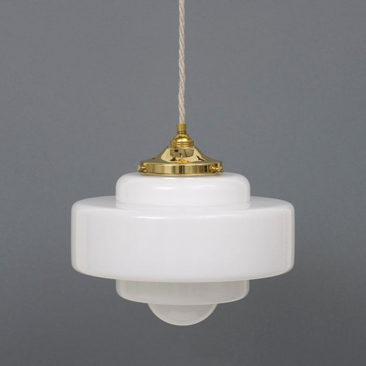 "Atlas" Opal Glass Pendant Light